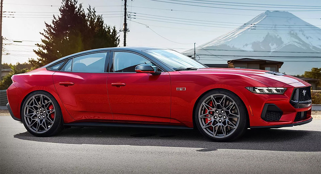 ชมภาพเรนเดอร์ Ford Mustang Sedan