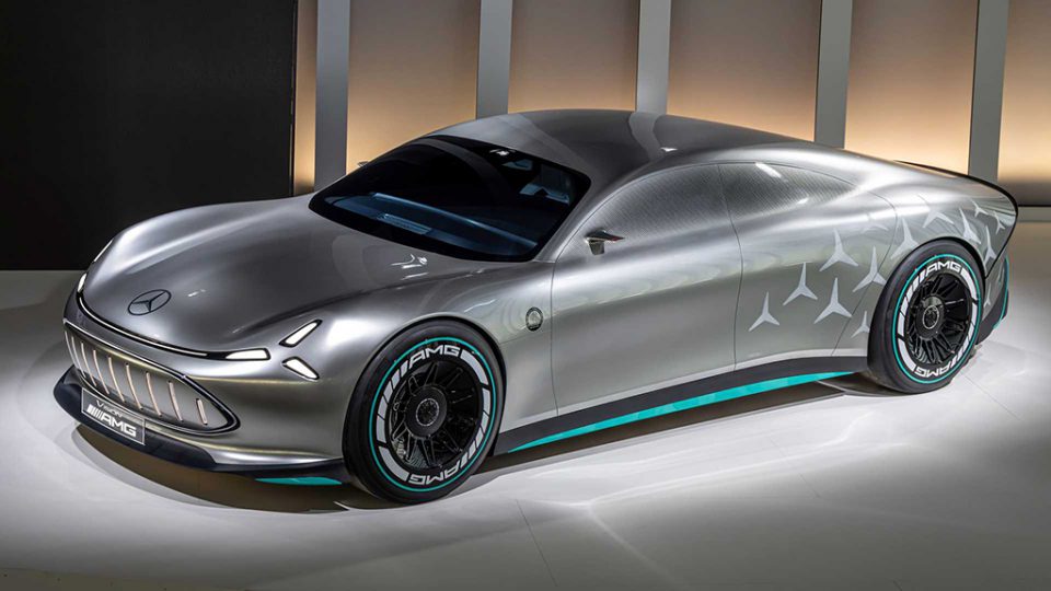 รถยนต์ไฟฟ้าของ Mercedes-AMG อาจมีโหมดที่ทำให้รถดริฟท์ได้อัตโนมัติ