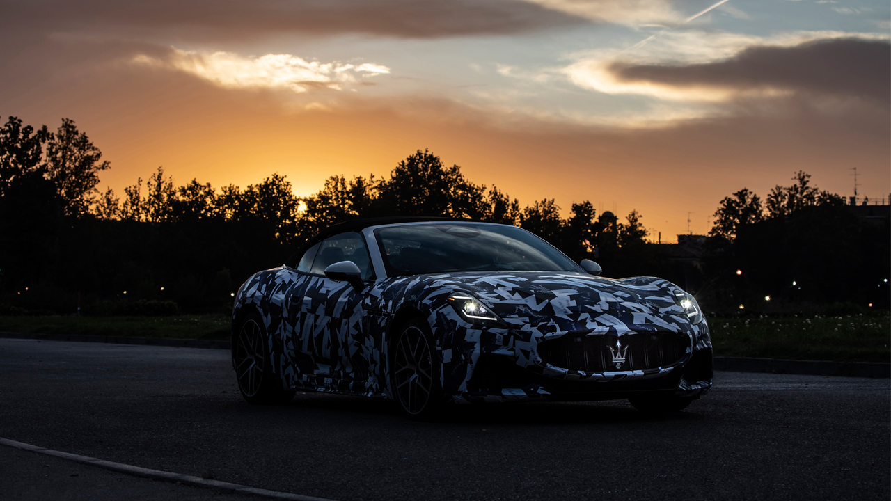 เผยภาพชุดแรก Maserati GranCabrio โฉมใหม่