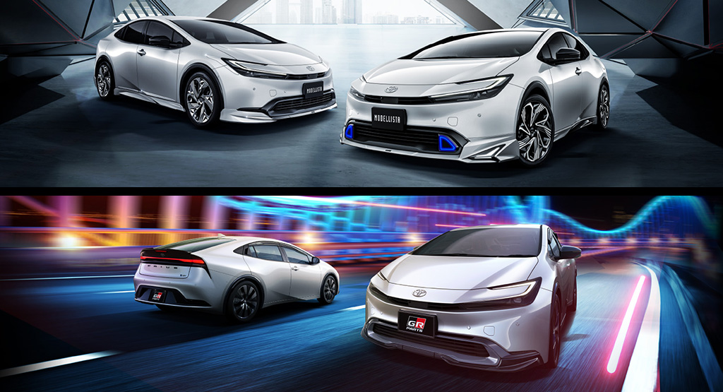 Modellista และ TRD เผยชุดแต่งเสริมหล่อให้กับ Toyota Prius ใหม่