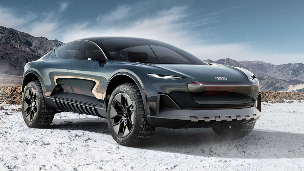 Audi Activesphere Concept ต้นแบบรถคูเป้ครอสโอเวอร์สุดโฉบเฉี่ยว