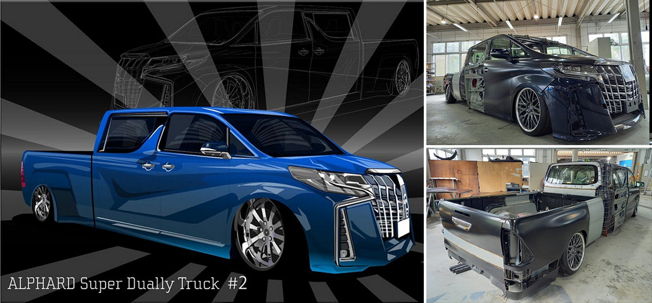 Toyota Alphard รถกระบะ