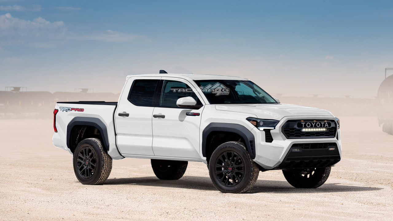 เผยภาพเรนเดอร์ 2024 Toyota Tacoma TRD Pro ที่อ้างอิงจากสิทธิบัตร ก่อน ...