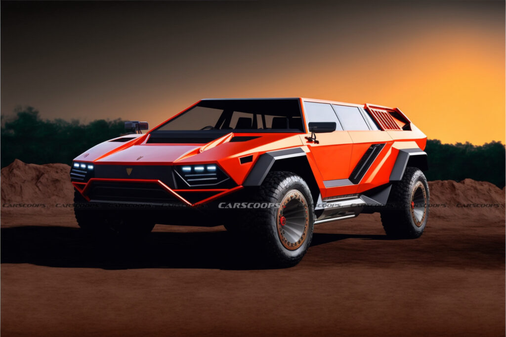 เมื่อมีคนจินตนาการว่า Lamborghini LM002 ถูกสานต่อเป็น LM003 ใหม่
