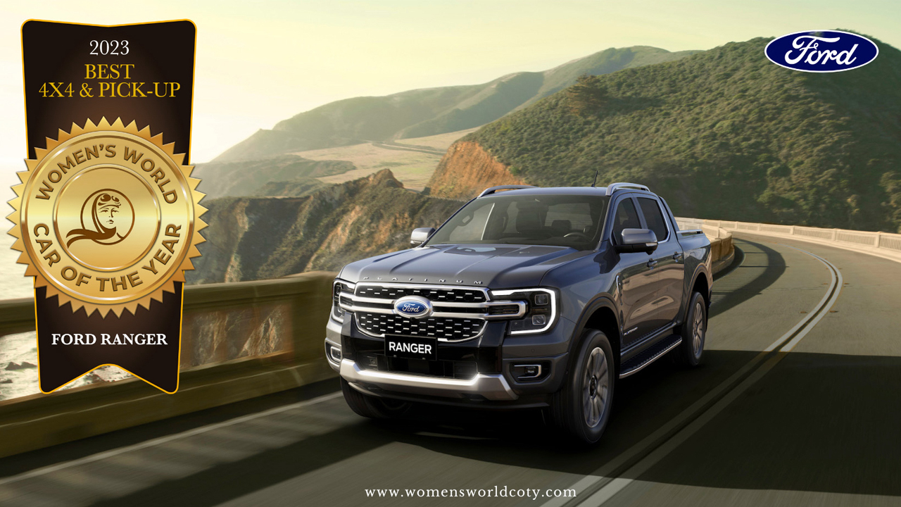 Ford Ranger คว้ารางวัล รถยนต์ยอดเยี่ยมแห่งปีระดับโลกสำหรับผู้หญิง WWCOTY 2023