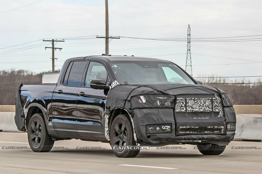 หลุดภาพ 2024 Honda Ridgeline ที่ได้รับการปรับโฉมเพิ่มความสดใหม่อีกครั้ง