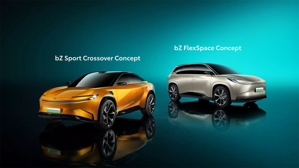 Toyota bZ Sport Crossover Concept และ bZ FlexSpace Concept