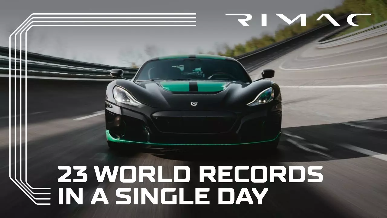 Rimac Nevera สร้างสถิติโลก 23 รายการภายใน 1 วัน