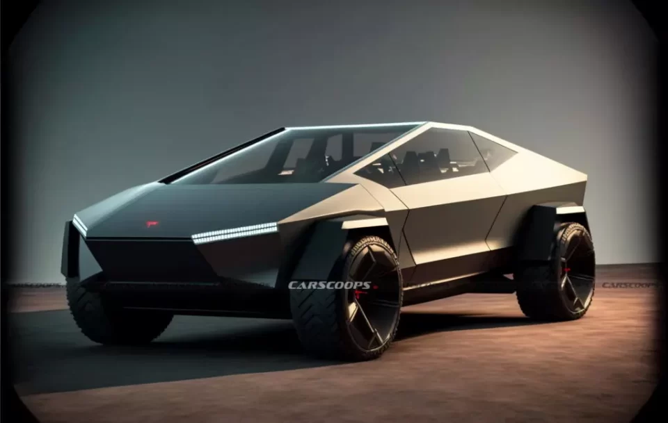 จะเกิดอะไรขึ้นหาก Tesla นำสไตล์ของ Cybertruck มาใช้กับรถ Coupe-SUV