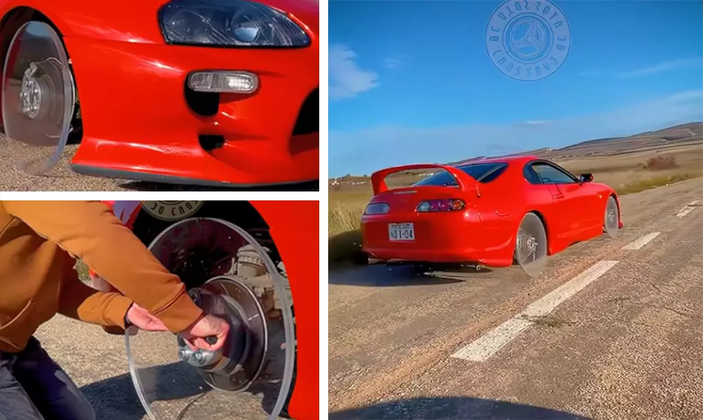 จับ Toyota Supra Mk4 ใส่ล้อแก้ว