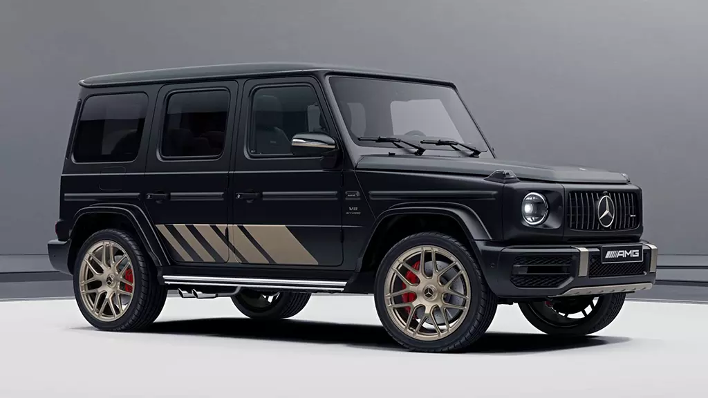 Mercedes-AMG G63 Grand Edition รุ่นพิเศษตกแต่งเน้นสีทอง ขายจำกัดเพียง 1,000 คัน