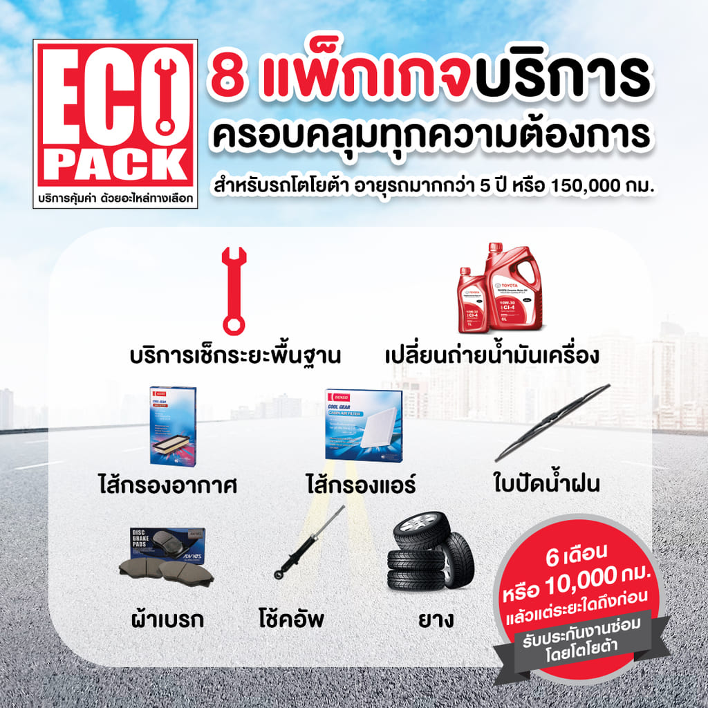 Toyota Eco Pack Service