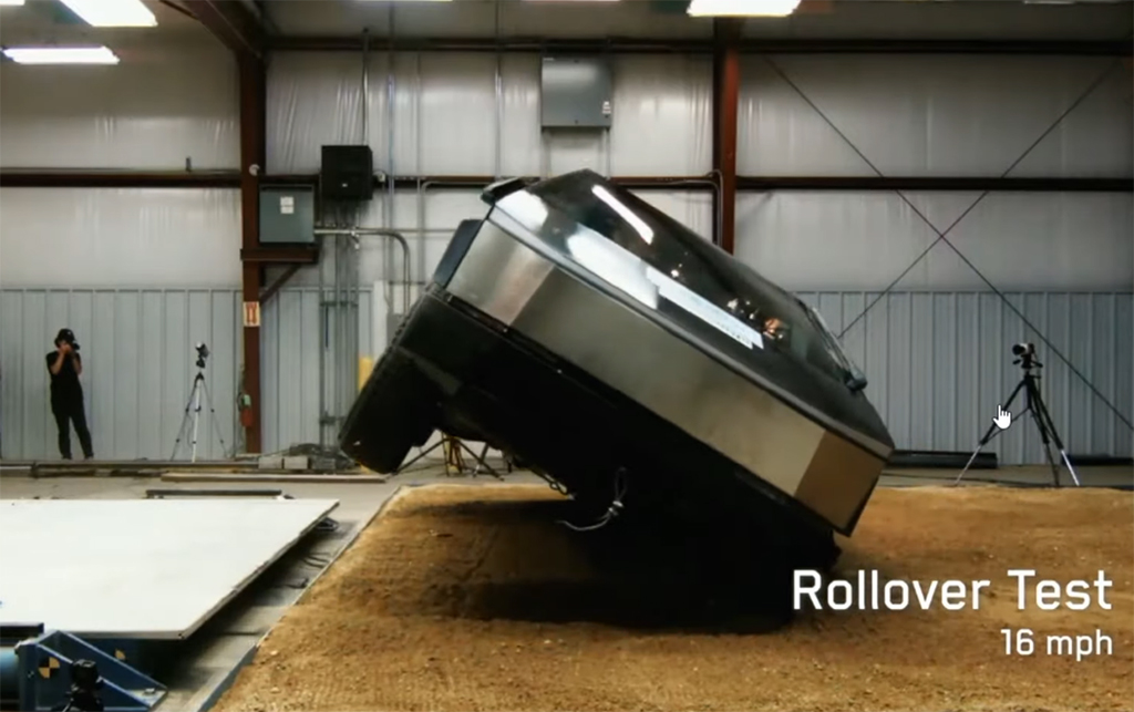 Elon Musk คุยกระบะ Cybertruck ไม่มีทางพลิกคว่ำได้