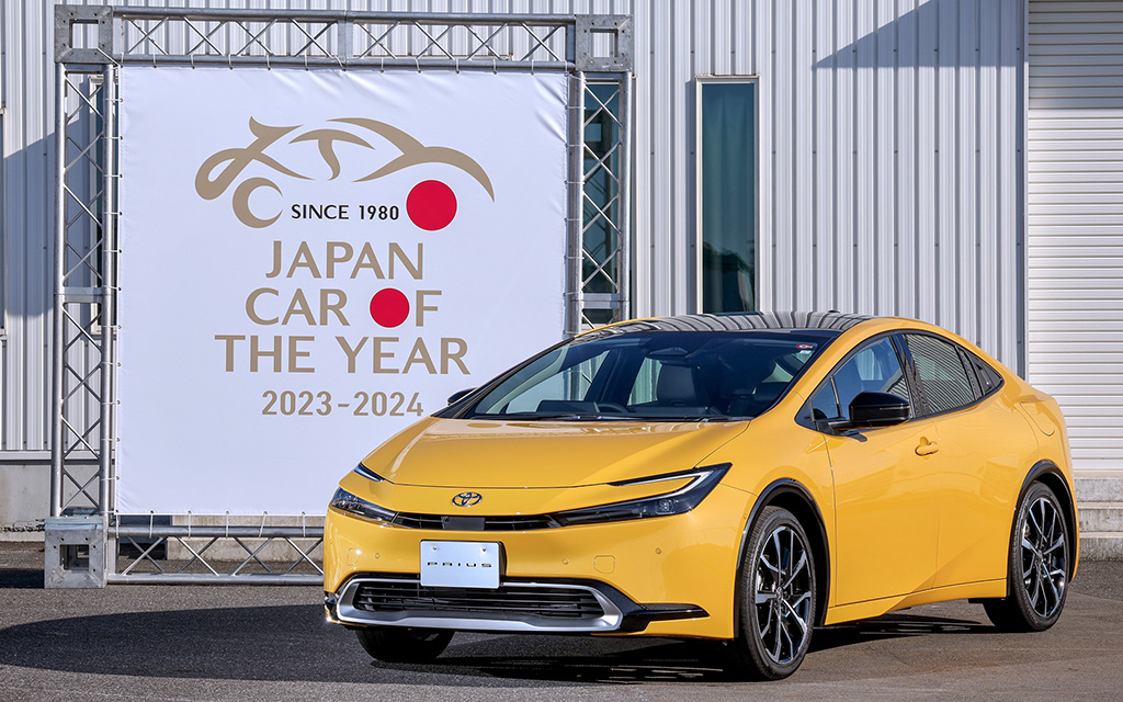 Toyota Prius เจเนอเรชัน 5 คว้ารางวัล Japan Car of the Year ประจำปี 2023-2024