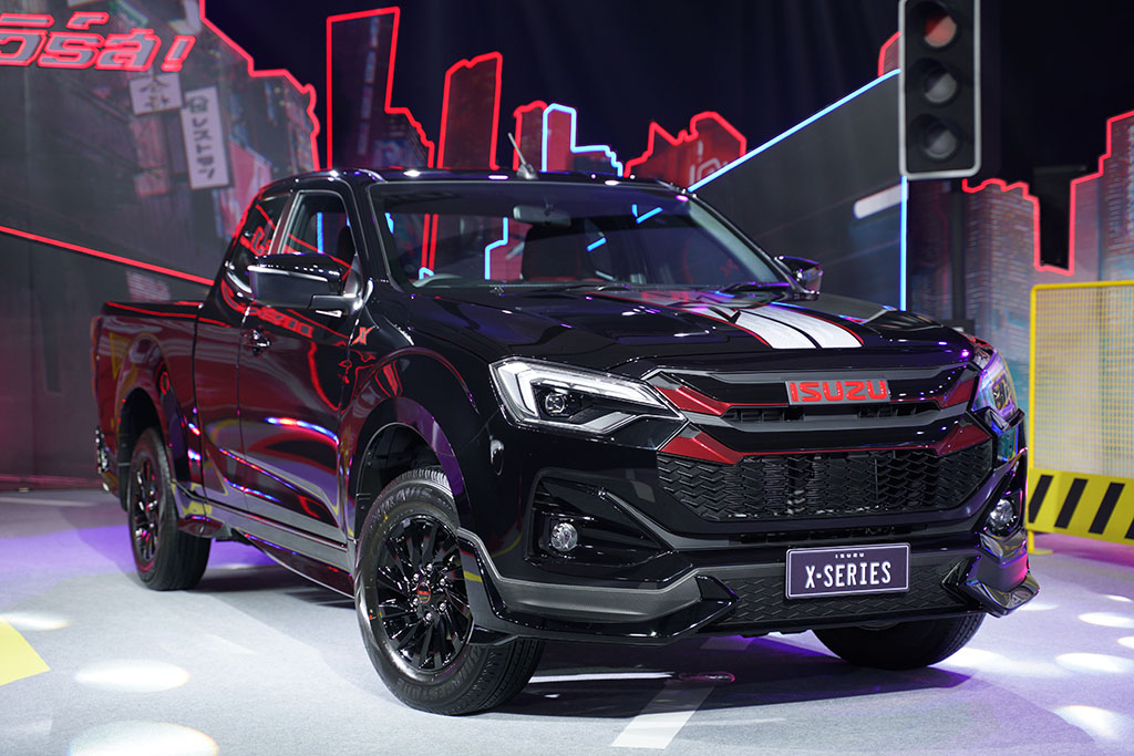2024 ISUZU D-MAX X-SERIES เปิดตัวพร้อมดีไซน์ใหม่สไตล์ X เคาะเริ่ม 748,000 บาท