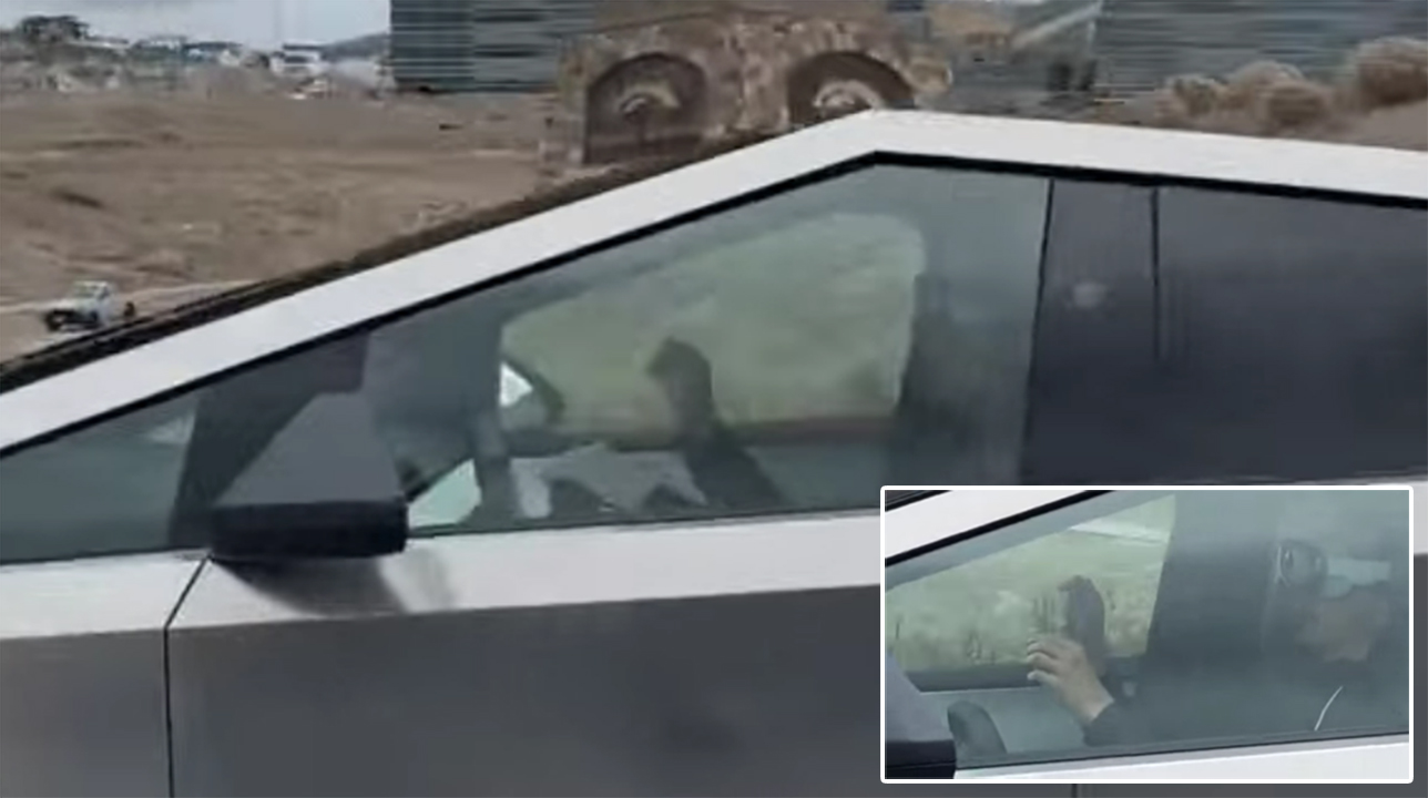 ไวรัลคนสวมแว่น Apple Vision Pro ขับกระบะ Cybertruck รมว.สหรัฐเตือนอย่าหาทำ