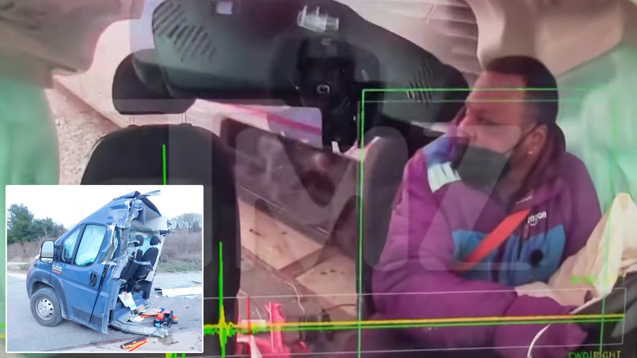 คนขับรถตู้ส่งของ Amazon