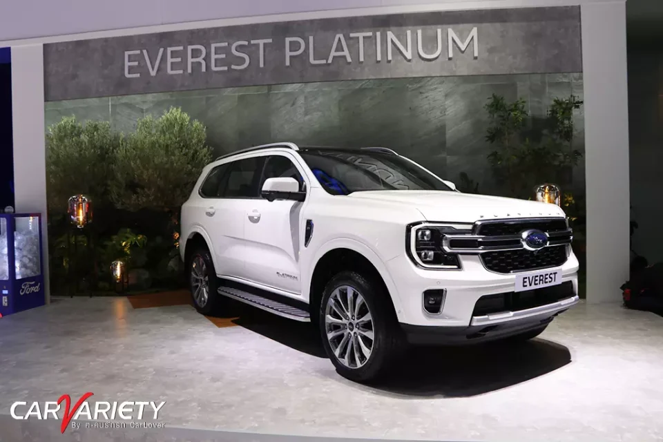 Ford Everest Platinum V6 หมดเกลี้ยง 350 คัน ภายในวันแรกที่เปิดจอง